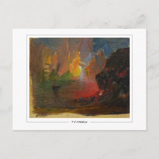 Frederic Edwin Church #15 - Fine Art Postkarte (Vorderseite)