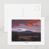 Frederic Edwin Church #21 - Fine Art Postkarte (Vorne/Hinten)