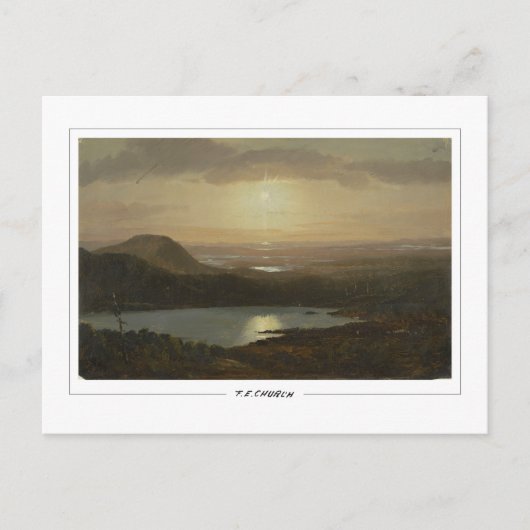 Frederic Edwin Church #231 - Fine Art Postkarte (Vorderseite)