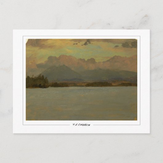 Frederic Edwin Church #396 - Fine Art Postkarte (Vorderseite)