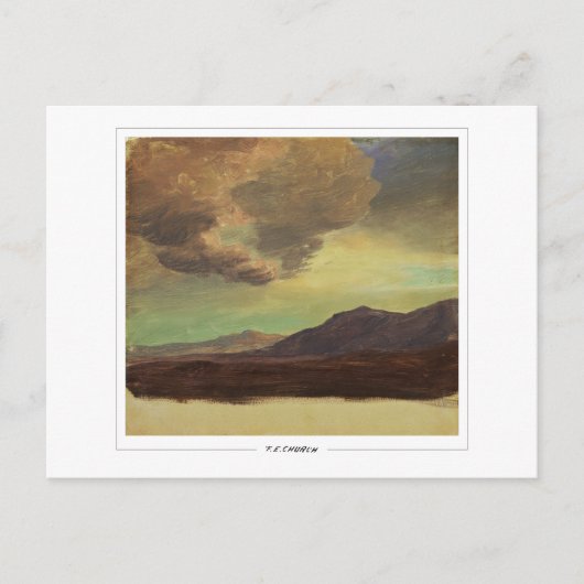 Frederic Edwin Church #477 - Fine Art Postkarte (Vorderseite)