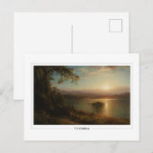 Frederic Edwin Church #538 - Fine Art Postkarte (Vorne/Hinten)