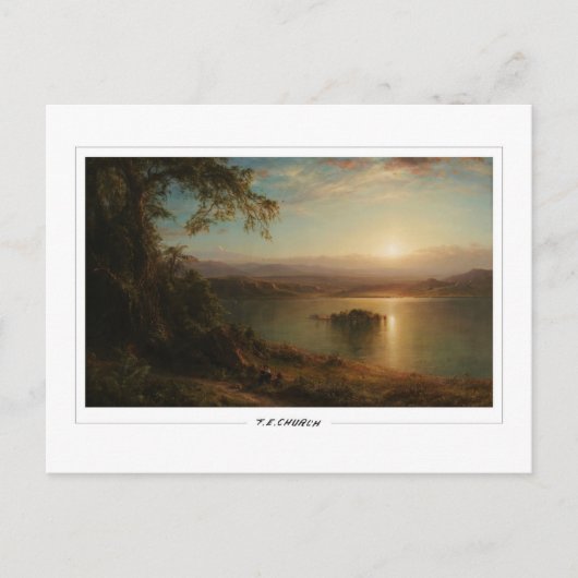 Frederic Edwin Church #538 - Fine Art Postkarte (Vorderseite)