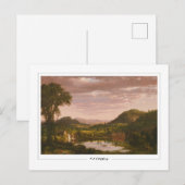 Frederic Edwin Church #664 - Fine Art Postkarte (Vorne/Hinten)