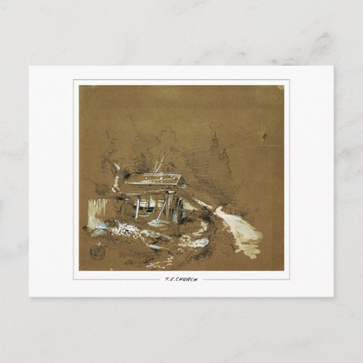 Frederic Edwin Church #715 - Fine Art Postkarte (Vorderseite)