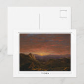 Frederic Edwin Church #764 - Feine Kunst Postkarte (Vorne/Hinten)