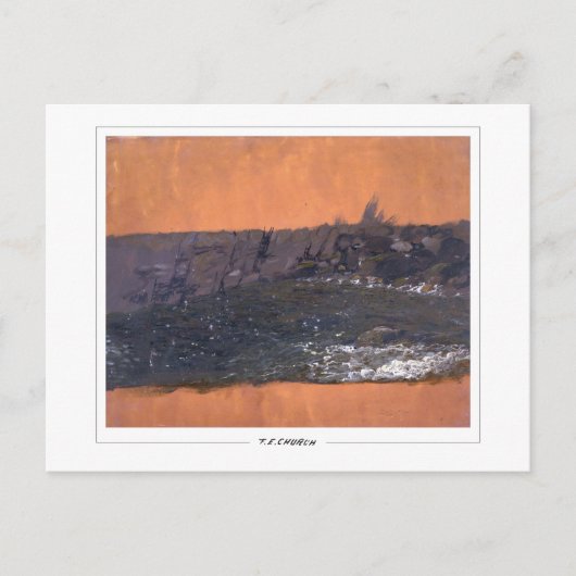 Frederic Edwin Church #76 - Fine Art Postkarte (Vorderseite)