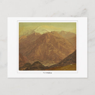 Frederic Edwin Church #834 - Feine Kunst Postkarte