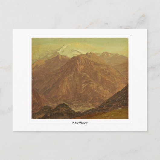 Frederic Edwin Church #834 - Feine Kunst Postkarte (Vorderseite)