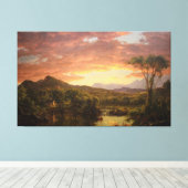 FREDERIC EDWIN CHURCH - A LAND ZUHAUSE - 1854 - LEINWANDDRUCK (Insitu (Holzboden))