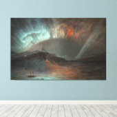 FREDERIC EDWIN CHURCH - AURORA BOREALIS - 1865 - LEINWANDDRUCK (Insitu (Holzboden))