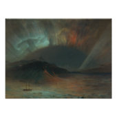 Frederic Edwin Church, Aurora Borealis Fotodruck (Vorne)