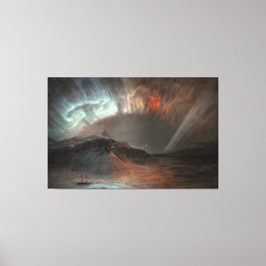 Frederic Edwin Church - Aurora Borealis Leinwanddruck (Vorderseite)