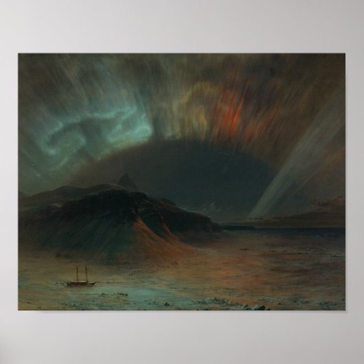 Frederic Edwin Church, Aurora Borealis Poster (Vorne)