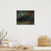 Frederic Edwin Church, Aurora Borealis Poster (Küche)
