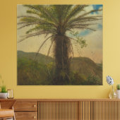 Frederic Edwin Church - Baumfarn, Jamaika Leinwanddruck (Insitu (Wohnzimmer))
