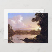 Frederic Edwin Church, Catskill Creek Postkarte (Vorne/Hinten)
