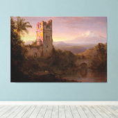 Frederic Edwin Church - Chimborazo Vulkan Leinwanddruck (Insitu (Holzboden))