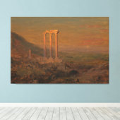 Frederic Edwin Church - Classical Ruins, Syria Leinwanddruck (Insitu (Holzboden))
