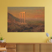 Frederic Edwin Church - Classical Ruins, Syria Leinwanddruck (Insitu (Wohnzimmer))