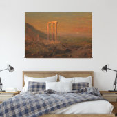 Frederic Edwin Church - Classical Ruins, Syria Leinwanddruck (Insitu (Schlafzimmer))