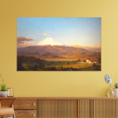 FREDERIC EDWIN CHURCH - COTOPAXI - 1855 - Luminism Leinwanddruck (Insitu (Wohnzimmer))