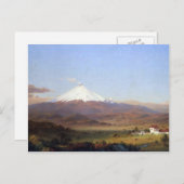 Frederic Edwin Church - Cotopaxi Ecuador Postkarte (Vorne/Hinten)