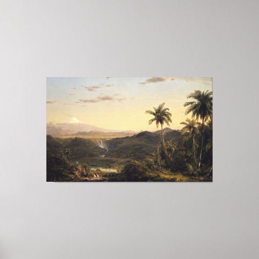 Frederic Edwin Church - Cotopaxi Leinwanddruck (Vorderseite)