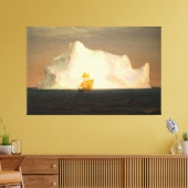 FREDERIC EDWIN CHURCH - DAS EISBERG - 1891 - LEINWANDDRUCK (Insitu (Wohnzimmer))