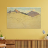 Frederic Edwin Church - Der Watzmann, bei Berchte Leinwanddruck (Insitu (Wohnzimmer))