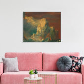 Frederic Edwin Church - Eisberg-Fantasie Leinwanddruck (Insitu (Wohnzimmer))
