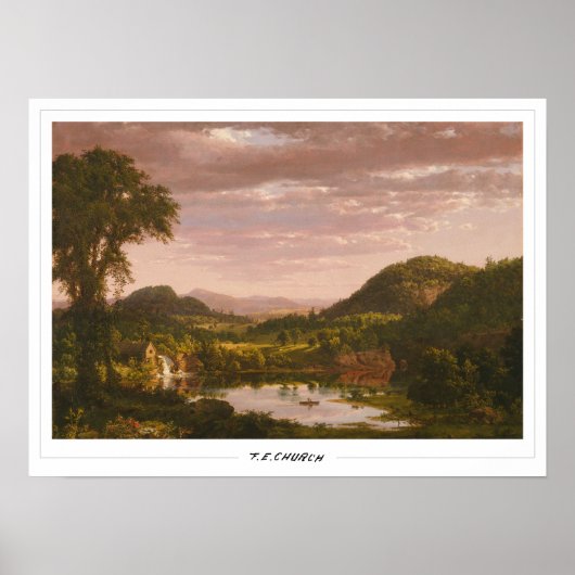 Frederic Edwin Church Fine Art #664 Poster (Vorne)