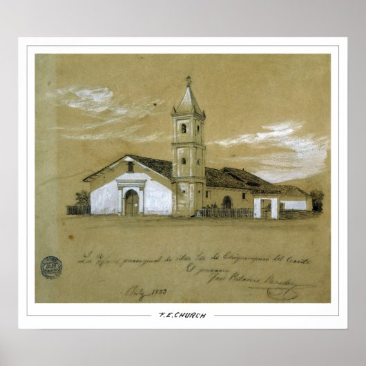 Frederic Edwin Church Fine Art #755 Poster (Vorne)