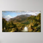 Frederic Edwin Church Heart of the Andes Poster (Vorne)
