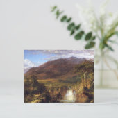 Frederic Edwin Church - Herz der Anden Postkarte (Stehend Vorderseite)