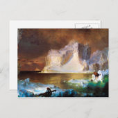 Frederic Edwin Church - Iceberg Postkarte (Vorne/Hinten)