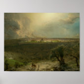 Frederic Edwin Church - Jerusalem vom Berg Poster (Vorne)