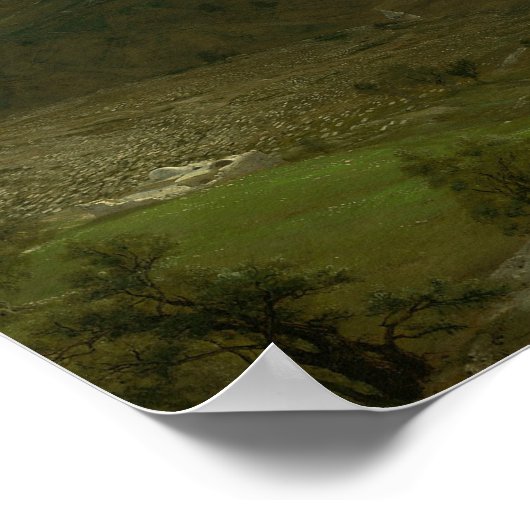 Frederic Edwin Church - Jerusalem vom Berg Poster (Ecke)