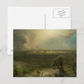 Frederic Edwin Church - Jerusalem vom Berg Postkarte (Vorne/Hinten)