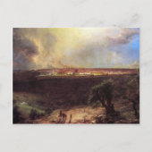 Frederic Edwin Church - Jerusalem vom Monte o Postkarte (Vorderseite)