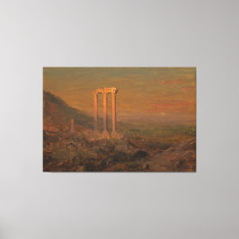Frederic Edwin Church - Klassische Ruinen, Syrien  Leinwanddruck