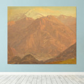 Frederic Edwin Church - Kolumbien oder Ecuador Leinwanddruck (Insitu (Holzboden))