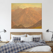 Frederic Edwin Church - Kolumbien oder Ecuador Leinwanddruck (Insitu (Schlafzimmer))