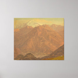 Frederic Edwin Church - Kolumbien oder Ecuador Leinwanddruck