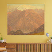 Frederic Edwin Church - Kolumbien oder Ecuador Leinwanddruck (Insitu (Wohnzimmer))