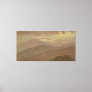 Frederic Edwin Church - Landschaft aus Nordamerika Leinwanddruck