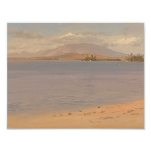 Frederic Edwin Church - Monte Katahdin vom See Fotodruck