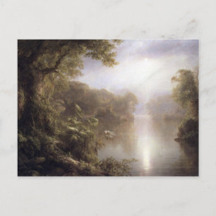 Frederic Edwin Church - Morgens in den Tropen Postkarte