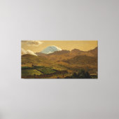 Frederic Edwin Church - Mount Chimborazo, Ecuador Leinwanddruck (Vorderseite)