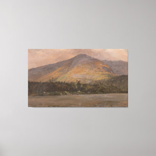 Frederic Edwin Church - Mt. Katadhin, Zeigend Leinwanddruck